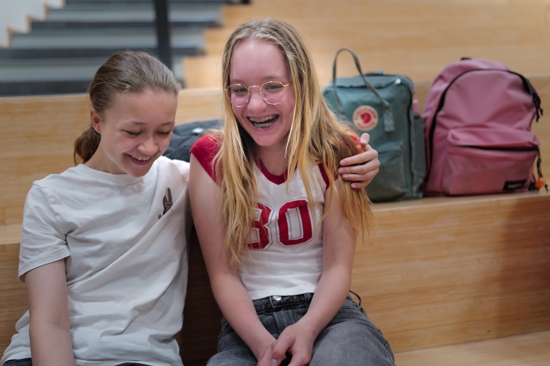 Leerlingen van groep 8